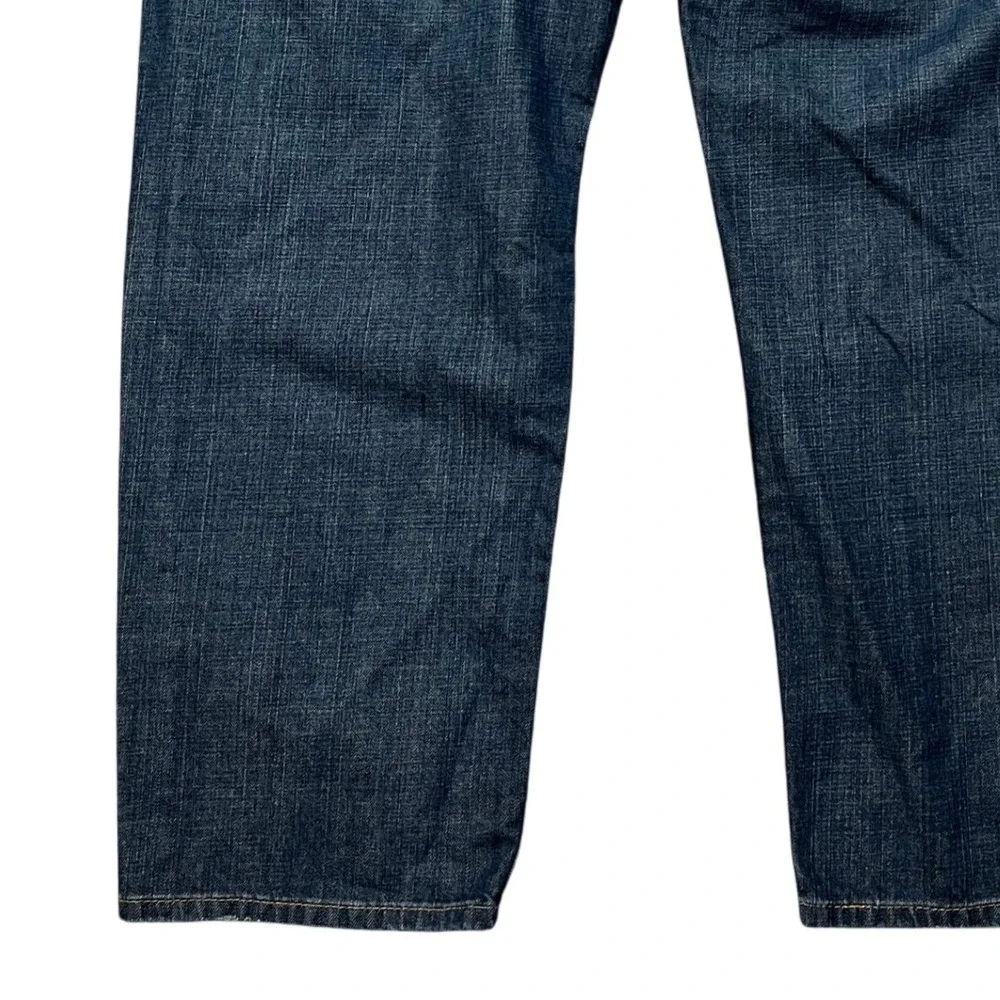 Levi's 550 Jeans Men 44x29 Dark Wash 5-Pocket Straight Leg Relaxed Fit Denim EUC